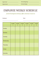 employee-weekly-schedule