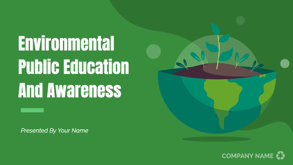 environmental awareness presentation