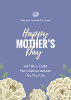 simple mother's day invitation