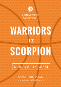 simple-orange-basketball-match-flyer