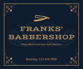 elegant barbershop
