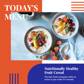 todays menu instagram post