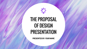 design proposal presentation