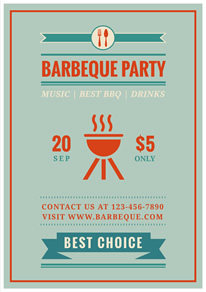 red-grill-barbeque-party-flyer