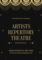 black-and-golden-theatre-poster