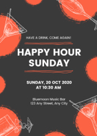 happy hour invitation