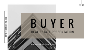 real estate buyer presentation