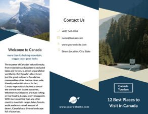 nature travel brochure