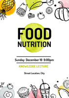white-food-nutrition-lecture-poster