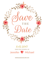 save the date invitation