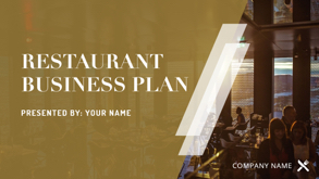 restaurant business plan presentation