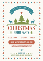 party-christmas-flyer