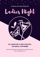 ladies-night-cocktail-bar-poster
