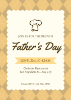 fathers day brunch invitation