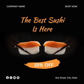 sushi-restaurant-instagram-post