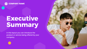 executive summary presentation