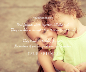 true friends