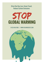 melting-earth-global-warming-poster