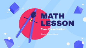 math lesson presentation