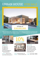 real-estate-urban-house-flyer