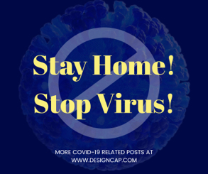 stay home and stop virus