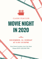 movie night invitation
