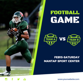 football-game-instagram-post