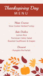 thanksgiving-menu-instagram-story
