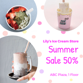 ice cream store special offers