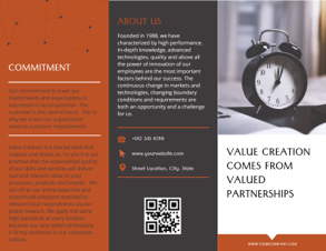 business partnership brochure