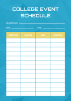 college-event-schedule