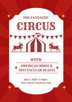 red-fantastic-circus-poster