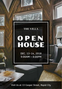 rustic-open-house-real-estate-flyer