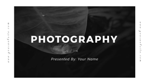 photography presentation