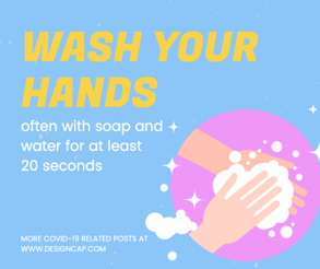 washing hands