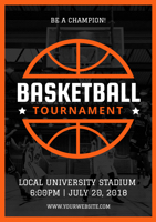 orange-lined-basketball-tournament-poster