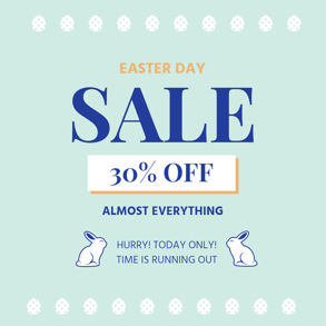 easter holiday sales