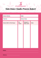 dancing report