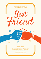 fist-bump-friendship-day-poster