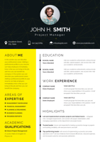 modern-project-manager-resume