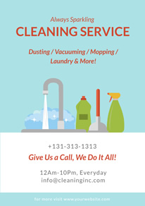water-faucet-and-cleaning-supplies-flyer