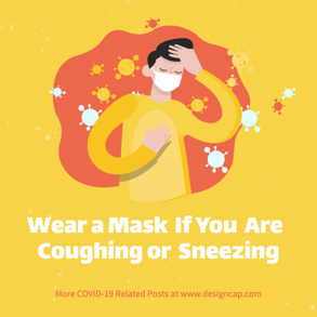 wear a mask instagram post