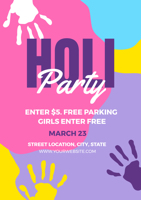 colorful-handprint-holi-poster