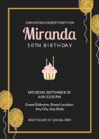 50th birthday invitation