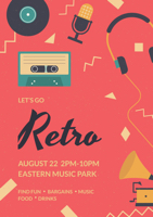 retro-music-party-poster