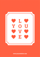 red-points-and-heart-love-poster