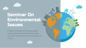 environmental seminar presentation