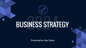 business strategy presentation