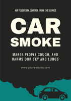 automobile-exhaust-air-pollution-poster