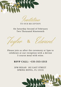 white-decorative-wedding-invitation-flyer